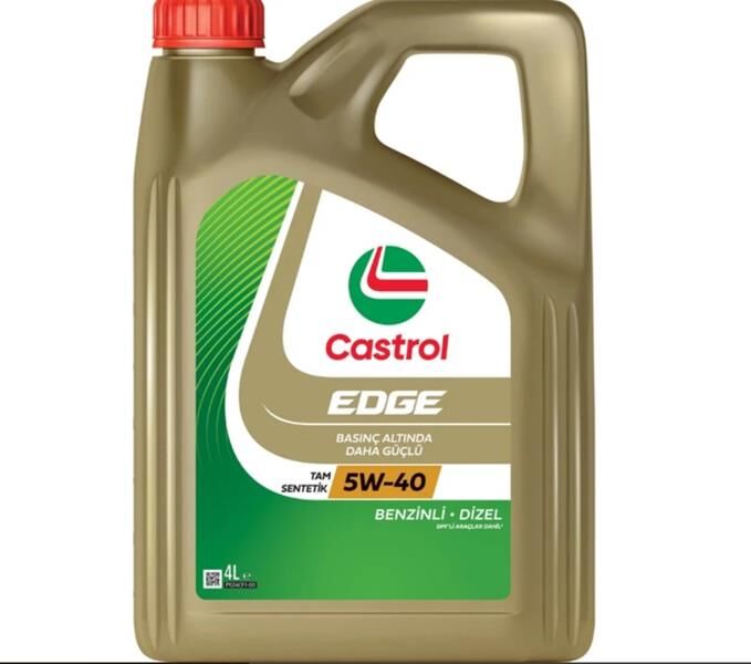CASTROL 15EAFE MOTOR YAĞI EDGE 5W-40 4X4L H TU