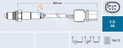 FAE 75079 OKSIJEN SENSORU KAT. ONCESI MERCEDES W204 S204 CL203 W212 . BMW E81 E82 E87 E88 E90 E91 E92 E93 E6 0 E61 E63 E64 E65 E66 E85 E86