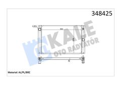 KALE 348425 RADYATÖR BRAZİNG COROLLA D4D 07 > 545x370x26