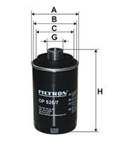 FILTRON FILT OP 526/7 TIGUAN-PASSAT-A3-A4-A5-Q3-Q5 YAG FILTRESI H14W30 / OC456