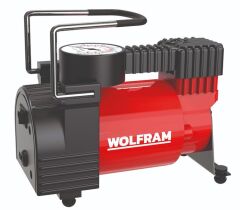 WOLFRAM 75510 HAVA KOMPRESÖRÜ BAKIR SARGI GENİŞ GÖVDE UZUN ÖMÜR 12 VOLT 180 WATT ÇANTASIZ