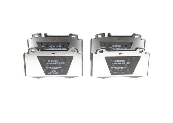 BOSCH 0986494576 FREN BALATASI ON MERCEDES AMG W203 S203 C209 C219 W211 W220