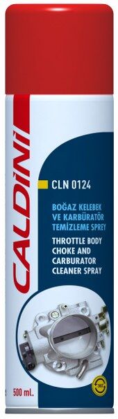 CALDINI CLN-00124 BOĞAZ KELEBEK VE KARBÜRATÖR TEMİZLEME SPREYİ 500 ml.