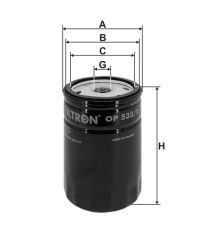 FILTRON FILT OP 532/1 ESCORT/FOCUS/MONDEO/MAZDA YAG FILTRESI (C601-14-302) UZUN TIP