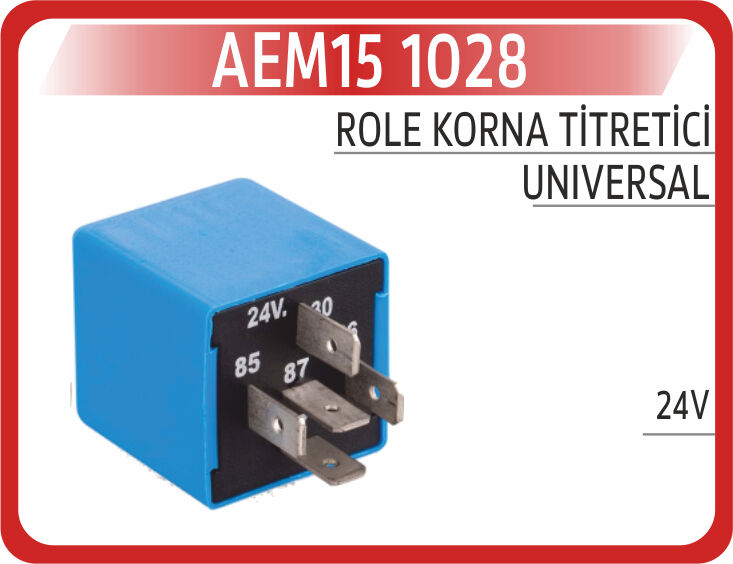 AEM15 1028 ROLE KORNA TİTRETİCİ 24V