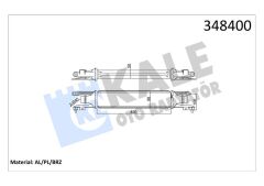 KALE 348400 TURBO RADYATÖRÜ INTERCOOLER CORSA D AL/PL/BRZ 450x97x52