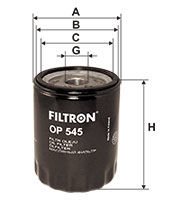 FILTRON FILT OP 545 SLX/TMPR/TIPO/UNO/PALIO/PUNTO/MAREA/PANDA/BRAVA/BRAVO YAG FILTRESI