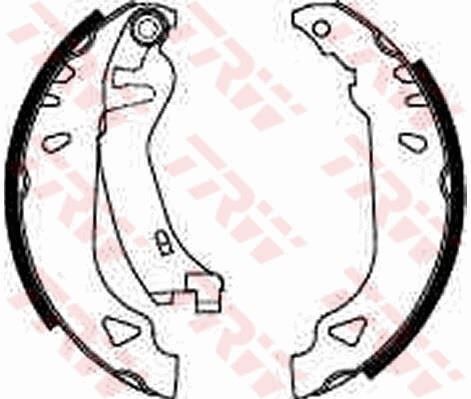 TRW GS8269 ARKA PABUÇ BALATA TMPR 1.4 1.6 90-96 TİPO 1.4 1.6 1.9 89-95 PUNTO 1.2 1.6 1.7D 94-99 180x32