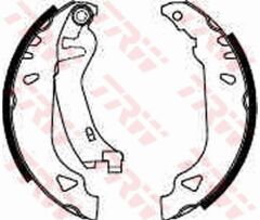 TRW GS8269 ARKA PABUÇ BALATA TMPR 1.4 1.6 90-96 TİPO 1.4 1.6 1.9 89-95 PUNTO 1.2 1.6 1.7D 94-99 180x32