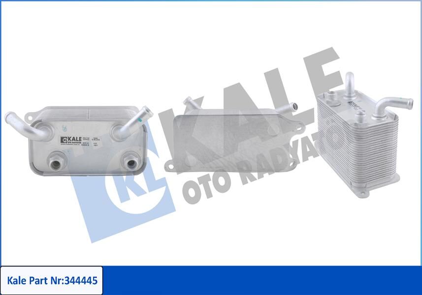 KALE 344445 MOTOR YAĞ SOĞUTUCU VW T5 2.5 TDI 166x107x81