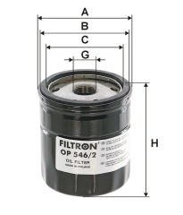 FILTRON FILT OP 546/2 FOCUS/MONDEO/ KUGA YAG FILTRESI