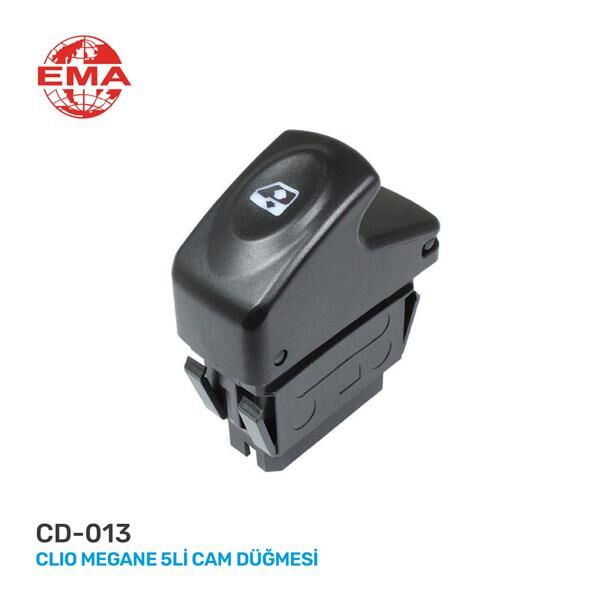 EMA CD-013 CAM AÇMA ANAHTARI SAĞ MEGANE I-CLIO II 98-05 5 FİŞ-TEKLİ