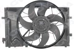 GVA 7599010 RADYATOR FANI KOMPLE MERCEDES W203 CL203 S203 C209 A209