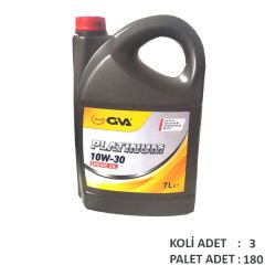 GVA 9920226 MOTOR YAĞI 10W30 7 LT PLATINUM TAM SENTETİK API SL/CF