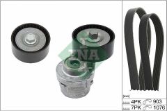 INA 529038310 ALTERNATÖR GERGİ KİTİ FIAT DUCATO 01> 2.3 JTD DUCATO 06> 2.2D MTJ DUCATO 11> 2.3D MTJ 4PK 903 7PK 1076