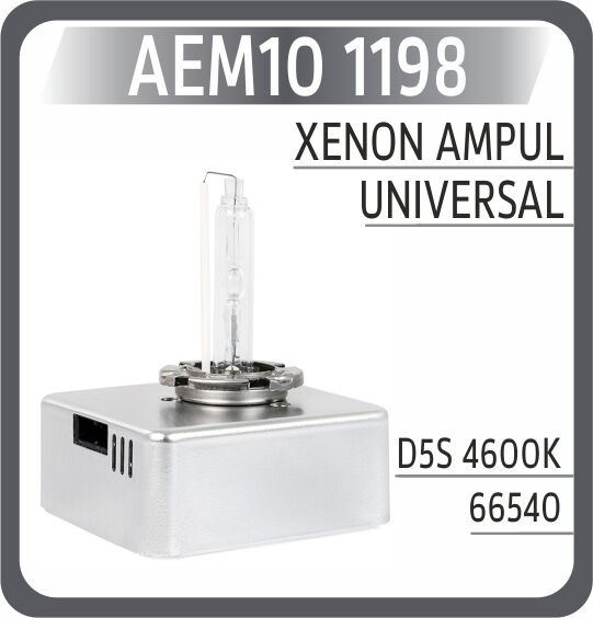AEM10 1198 XENON AMPUL D5S 4600K