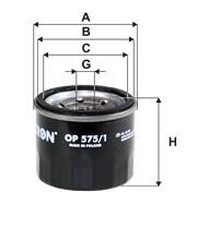 FILTRON FILT OP 575/1 SMART FORTWO 451 YAG FILTRESI