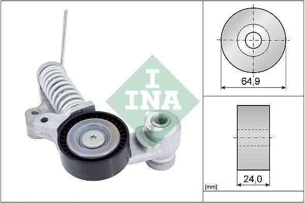 INA 534070210 ALTERNATÖR GERGİ RULMANI VOLVO S60 II 15> S80 II S90 II 15> V40 V60 V70 V90 XC40 XC60 XC70 XC90 II15>T3 T4 T5 BENZINLI