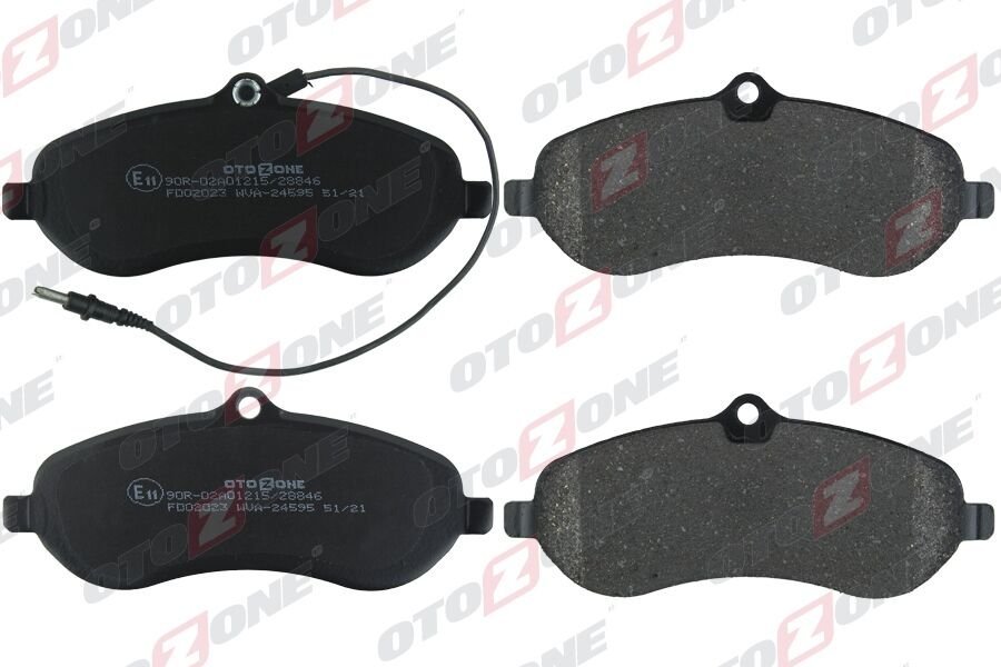 OTOZONE FDO2023 ÖN BALATA FİŞLİ EXPERT-SCUDO-JUMPY-1.6-2.0 MTJ 07 > ABS SİZ GDB1718