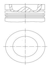 MAHLE 039PI00127001 MOTOR PİSTON SEGMAN 0.40 75.40mm CROSSLAND-CROSSLAND-P208-P301-P308-P508-P2008-P3008-P5008-EXPERT- TRAVELLER-PARTNER-BERLINGO-JUMPY-SPACETOURER-C3-C4-DS3-DS4-DS5 1.6 BlueHDI B16DT-B16DTH 73/85/88kw/