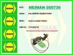 NEIMAN 050736 KALORİFER REZİNSTANSI CLIO I-LOGAN-TWNG