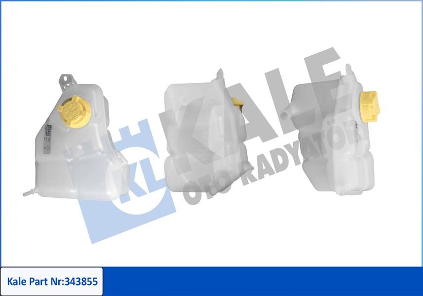 KALE 343855 RADYATOR YEDEK SU DEPOSU FIESTA V FUSION 1.4-1.6 ZETEC 01>12 2 ÇIKIŞLI