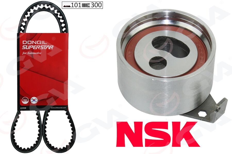 GVA 59T3942DO TRİGER KAYIŞ SETİ EKSANTRİK SETİ FORD RANGER 2.5 TDCİ 98-> / MAZDA B2500 2.5L WL 96-07 1 KAYIŞ 1 RULMAN 101x300