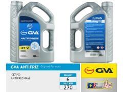 GVA 9930223 ANTİFRİZ 3 LT -37 C MAVİ Koli 6 Ad