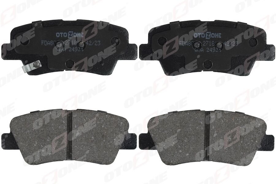 ARKA FREN BALATA HYUNDAI ACCENT BLUE 1.4L 1.6L benzinli 10-> 1.6L CRDi dizel 10-> / ELANTRA 1.6L D4FB 11-> / KIA RIO 1.4L D4FC dizel - 6 vites 14-> / SOUL 1.6L CVVT 09->