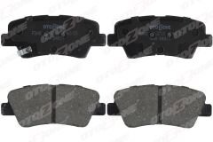 ARKA FREN BALATA HYUNDAI ACCENT BLUE 1.4L 1.6L benzinli 10-> 1.6L CRDi dizel 10-> / ELANTRA 1.6L D4FB 11-> / KIA RIO 1.4L D4FC dizel - 6 vites 14-> / SOUL 1.6L CVVT 09->