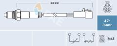 FAE 77418 OKSIJEN SENSORU FOCUS CMAX 04> FOCUS II 05> VOLVO C30 07 12 S40 04> S80 I 03>06 XC90 I 275 2.5 T