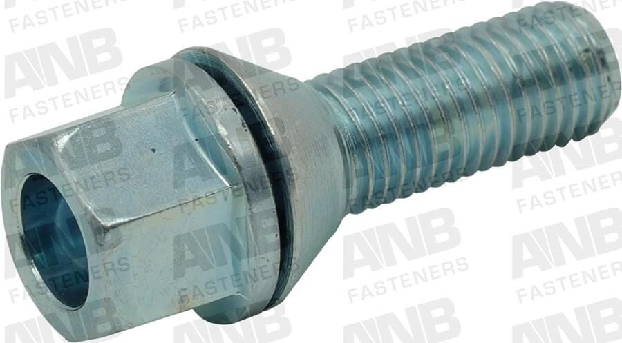 ANB B17DR125028PFZ DR1250DF BİJON CİVASI DELİKLİ FLANŞLI KROM DACIA-RENAULT M12X1.50X28 726345 / ABB1137