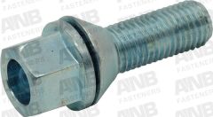ANB B17DR125028PFZ DR1250DF BİJON CİVASI DELİKLİ FLANŞLI KROM DACIA-RENAULT M12X1.50X28 726345 / ABB1137