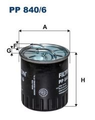 FILTRON FILT PP 840/6 203-211-169-245-204 YAKIT FILTRESI