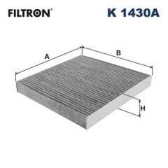 FILTRON K1430A KABİN FİLTRE HYUNDAİ SANTA FE 2.0 CRDİ-2.4 GDI-MPI-KIA MOTORS SİNGER CK