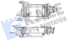 KALE 375965 TURBOSARJ RADYATORU MERCEDES M274 W205 S205 C205 A205 W212 C207 W213 C238 C253 V167 R172