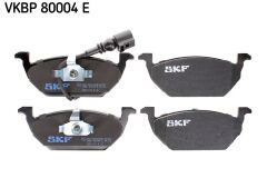 SKF VKBP80004E ÖN BALATA FİŞLİ KÜÇÜK GOLF4-GOLF5-JETTA-BORA-POLO-A3-LEON 97 >