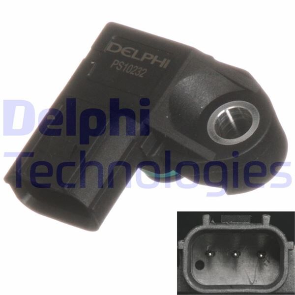 DELPHI PS10232-12B1 EMME MANİFOLD SENSÖRÜ MAP SENSÖRÜ HONDA CIVIC R16A2 R16B2 R18A2 FD6 FB7 FK2 FD1 FD7 FC5 05-22 / AC CORD 2.0L R20A3 CU1 08-> / CITY. JAZZ 1.4L L13Z1 GM1 GE6 GG6 08-> / CRV 2.0L R20A2 RE5 06-12