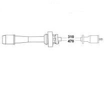 HELLUX HBK.3521 BUJİ KABLOSU MITSUBISHI CARISMA 1.6L 4G92 DA1A 95-> - 2 kablolu set - Alternatif ürün
