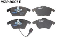 SKF VKBP80007E ÖN BALATA FİŞLİ CADDY III 04 > GOLF IV V VI 97 > JETTA PASSAT 05 > POLO 09 > OCTAVIA 04 >