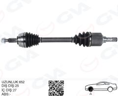 GVA 4419009 ON AKS SOL KOMPLE DACIA DUSTER 10> 1.5 dCi 4x4 6 ileri