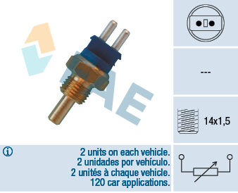 FAE 32580 KLIMA MUSURU MAVI CIFTLI MERCEDES W124 W202 W126 W210 W463 W220 R129