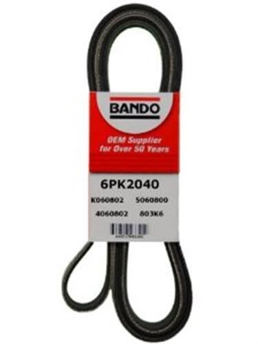 BANDO 6PK2040 KANALLI KAYIŞ OPEL FRONTERA 3.2 24V 98-04 FORD CHEVROLET DAEWOO DODGE ISUZU JEEP MERCEDES SSANGYON