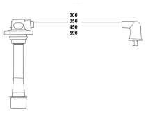 HELLUX HBK.3541 BUJİ KABLOSU MAZDA 626 2.0L FS FP GF kasa 98-01