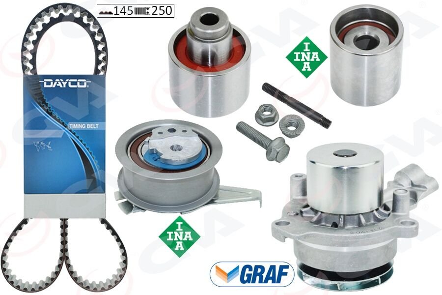 GVA 59WPK7560D-1 DEVİRDAİMLİ TRİGER SETİ GOLF7-A3-LEON-PASSAT-TİGUAN 1.6-2.0 TDİ 13> CLHA/B-DCXA-CRLB-CUVC-CRKA-CRKB-