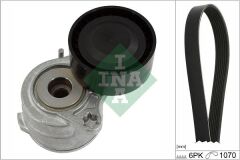 INA 529042010 ALTERNATÖR GERGİ KİTİ 6PK1070 CORSA F-CROSSLAND-MOKKA-P108-P208-P301-P308-P508-P2008-C-ELYSEE- C3-C4-DS3-PROACE 1.2 B-D-F12XHT PureTech