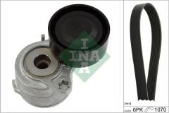 INA 529042010 ALTERNATÖR GERGİ KİTİ 6PK1070 CORSA F-CROSSLAND-MOKKA-P108-P208-P301-P308-P508-P2008-C-ELYSEE- C3-C4-DS3-PROACE 1.2 B-D-F12XHT PureTech