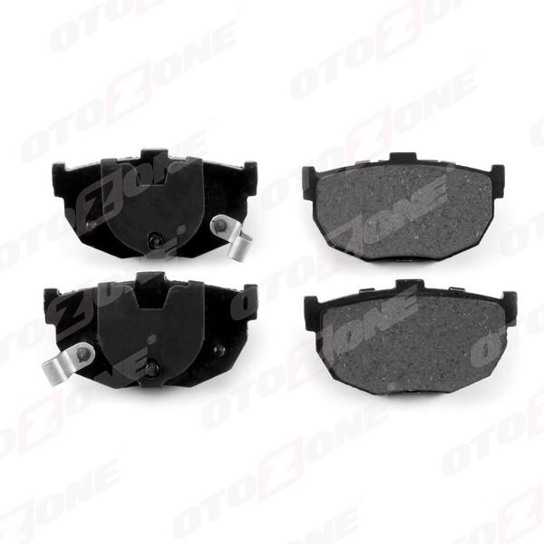OTOZONE FDA8004-R ARKA FREN BALATA HYUNDAI ELANTRA 1.6L G4ED 01-06 / COUPE 1.6L 96-02 / KIA CERATO 1.6L G4ED 04-> 1.5L D4FA CRDİ 04-06 1.6L D4FB 07-10 2.0L D4EA dizel 04-06 - Aşınma ikaz soketli