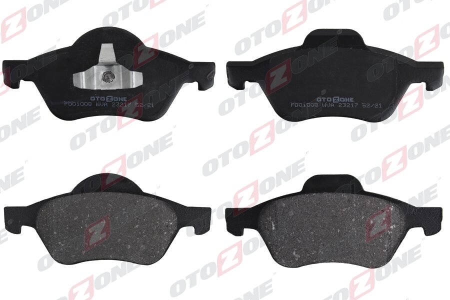 OTOZONE FDO1008 ÖN FREN BALATASI RENAULT LAGUNA II 01>05 LAGUNA III 07>15 MEGANE II 02>