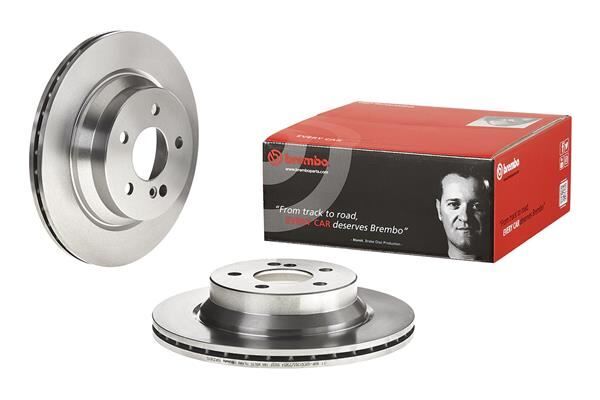 BREMBO 09A35810 FREN DISKI ARKA MERCEDES W211 W212 S212 C218 C219 X204